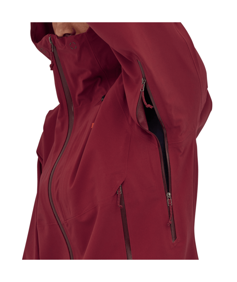 Patagonia Womens Galvanized Jacket Roamer Red-6